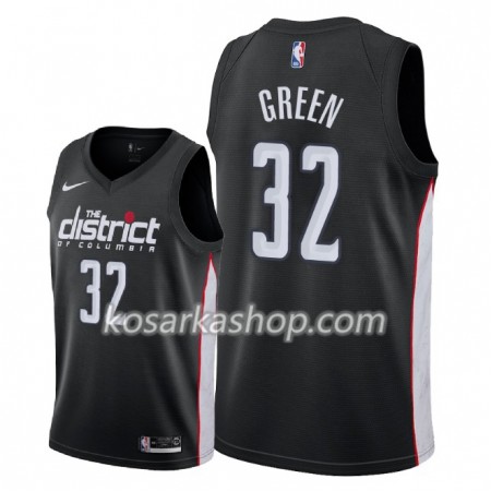 Dres Washington Wizards Jeff Green 32 Nike 2018-19 City Edition Crna Swingman